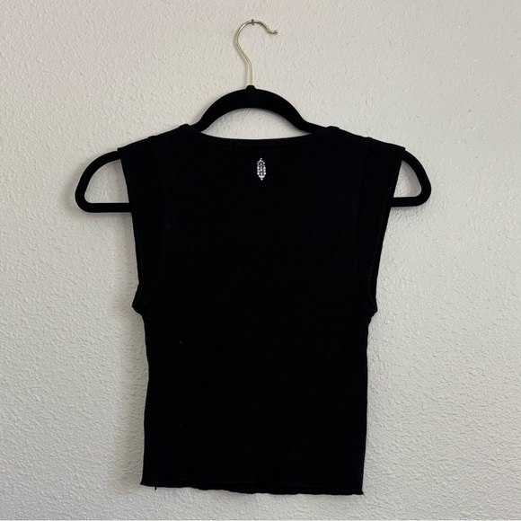 Free people black tank top - Picture 2 of 3